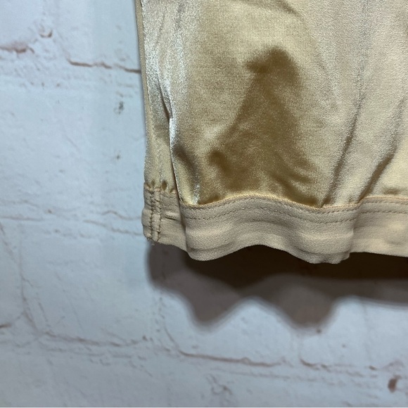 Maidenform Shapewear Dress Built-in Bra Bodysuit Lined Tan Size XL - Picture 7 of 11